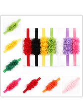 1 diadema de flores para niños con perlas